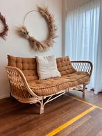 Loods5 rotan bank daybed waikiki bruin, Huis en Inrichting, Ophalen, Minder dan 75 cm, 150 tot 200 cm, Driepersoons