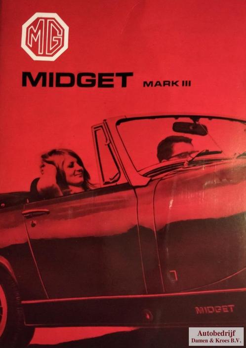 Handboek MG Midget Mark III AKD7883 (Engelstalig), Auto diversen, Handleidingen en Instructieboekjes, Ophalen of Verzenden