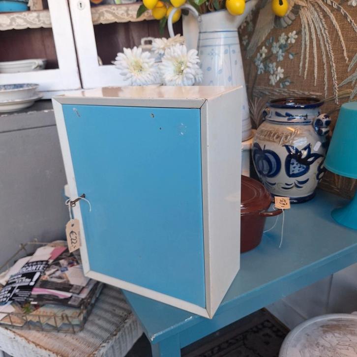 Vintage Brabantia Medicijnkastje, Huis en Inrichting, Kasten | Buffetkasten, Gebruikt, Minder dan 100 cm, Minder dan 50 cm, Minder dan 25 cm