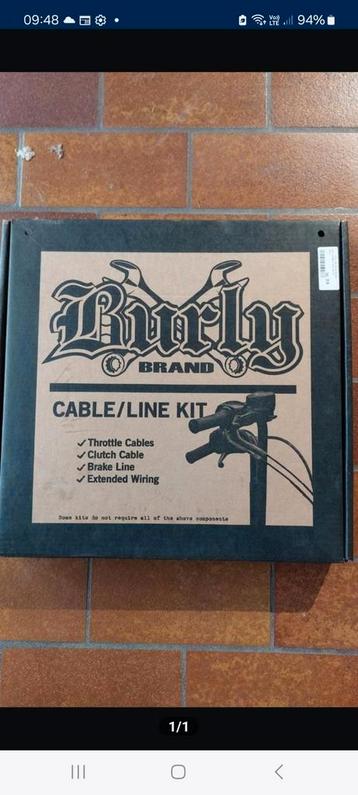 Harley-davidson cable/ Line kit 16 inch beschikbaar voor biedingen