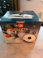 Rozeta 3-delige stoompan nieuw, Ophalen of Verzenden, Nieuw, Rvs