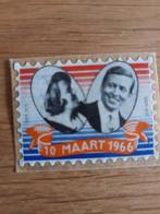 Sluitzegel huwelijk Beatrix en Claus 1966, Verzamelen, Koninklijk Huis en Royalty, Nieuw, Nederland, Overige typen, Ophalen of Verzenden