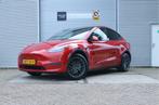 Tesla Model Y Long Range AWD 75 kWh AutoPilot, Parkeersensor, 12 maanden, Gebruikt, Zwart, Leder