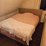 Boxspring gratis, Gebruikt, Tweepersoons, Ophalen of Verzenden, Stof