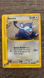 Pokémon card Rattata 128/165 2002, Losse kaart, Verzenden