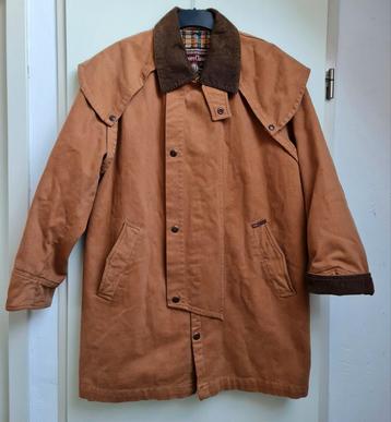 Marlboro Classics waxcoat jas maat 52 camel kleur mooi beschikbaar voor biedingen