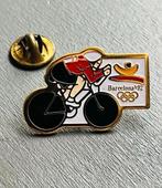 Barcelona '92 Olympische Spelen Tijdrit / wielrennen Pin, Verzamelen, Speldjes, Pins en Buttons, Ophalen of Verzenden, Zo goed als nieuw