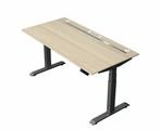 Zit sta bureau Move Boost 4 - 160x80cm - essenhout-antraciet, Verzenden, Elektrisch, Aylvalan 5 Bakkeveen, Meubelen-Online.nl