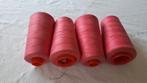 4 roze klossen lockgaren, Ophalen of Verzenden, Nieuw, Garen of Naald(en)
