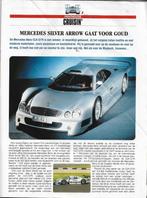 Reportage Mercedes-Benz CLK-GTR Silver Arrow, Penthouse 1998, Nieuw, Auto Media., Mercedes, Ophalen of Verzenden