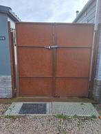 Cortent stalen poort, Tuin en Terras, Tuinpoorten, Ophalen, Overige materialen, Gebruikt, 200 cm of meer
