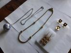 LOTJE PRACHTIGE SIERADEN I.Z.G.STAAT voor 12,50 euro, Ophalen of Verzenden, Zo goed als nieuw, Goud, Overige materialen