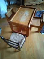 peutervergadertafel, Kinderen en Baby's, Kinderkamer | Tafels en Stoelen, Ophalen, Gebruikt, Tafel(s) en Stoel(en)