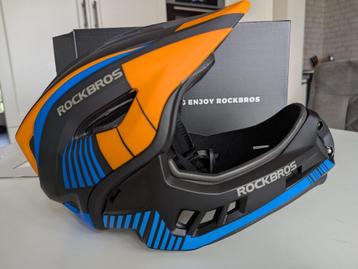 RockBros Kinderhelm fietshelm met afneembare kinbescherming beschikbaar voor biedingen