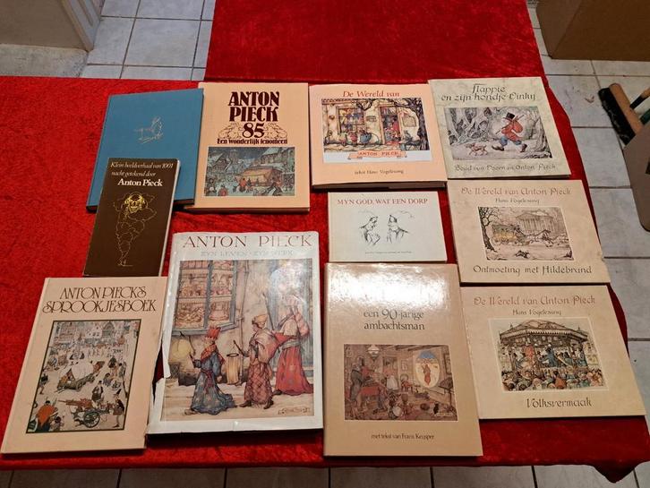 11 boeken van Anton Pieck, Boeken, Kunst en Cultuur | Beeldend, Gelezen, Ophalen of Verzenden