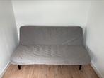 Slaapbank Nyhamn Ikea, Huis en Inrichting, Ophalen, Tweepersoons, Grijs, 140 cm