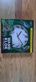 Wandklok met vogelgeluiden (nieuw), Ophalen of Verzenden, Nieuw