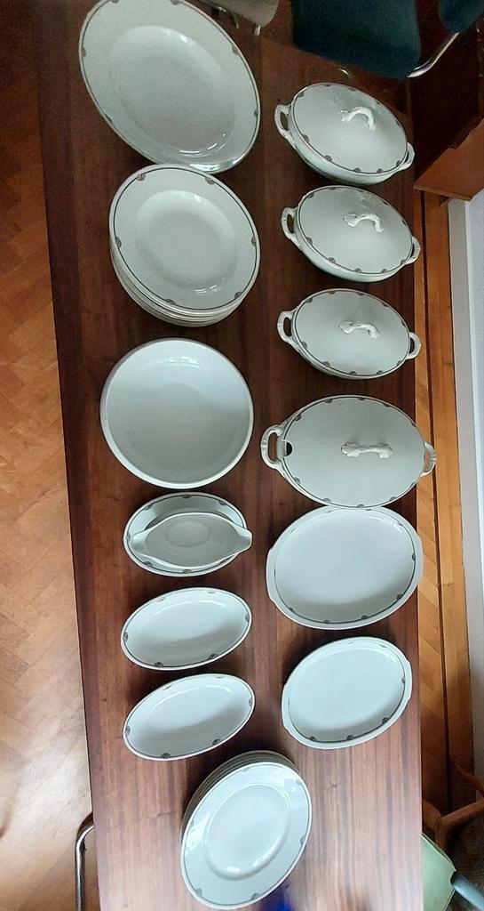 Antiek servies - czecho slowakia bohemia, Antiek en Kunst, Antiek | Servies compleet, Ophalen