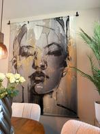 Wandkleed / Kakemono met Vrouw, Ophalen of Verzenden, Zo goed als nieuw