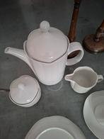 Tirschenreuth koffie en ontbijt servies, wit., Antiek en Kunst, Ophalen of Verzenden