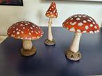 Paddenstoelen 3 stuks. Voor in Tuin., Zo goed als nieuw, Ophalen