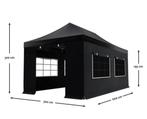 luxe partytent opvouwbaar, Tuin en Terras, Partytenten, Ophalen, Opvouwbaar, Partytent, Minder dan 4 meter