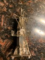 Zilveren hollandse Molen Miniatuur, Ophalen of Verzenden, Zilver