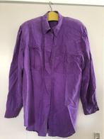 Gerry Weber zijden blouse maat 40 lange mouw paars/lila, Maat 38/40 (M), Paars, Ophalen of Verzenden, Zo goed als nieuw