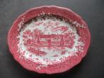 Merrie England roze (rood, pink) serveerschaal, Antiek en Kunst, Ophalen of Verzenden