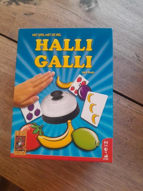 Halligalli - Het spel met de bel!, Hobby en Vrije tijd, Gezelschapsspellen | Bordspellen, Zo goed als nieuw, Ophalen of Verzenden