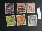 Duitse Keizerrijk cijfers 1923 gestempeld, Postzegels en Munten, Postzegels | Europa | Duitsland, Ophalen of Verzenden, Duitse Keizerrijk