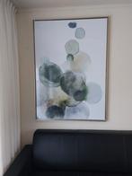Super groot abstract schilderij wanddecoratie  waterdruppels, Ophalen, Zo goed als nieuw, Schilderij, 100 tot 125 cm