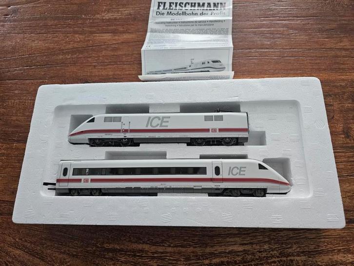 Fleischmann H0 zeer complete set, Hobby en Vrije tijd, Modeltreinen | H0, Gebruikt, Treinset, Gelijkstroom, Fleischmann, Analoog