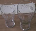 Set Coca-Cola Contour glazen  relief Coca Cola 0,5 en 0,3 L, Verzenden, Nieuw, Bierglas