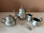 Tinnen theeservies, Antiek en Kunst, Ophalen of Verzenden