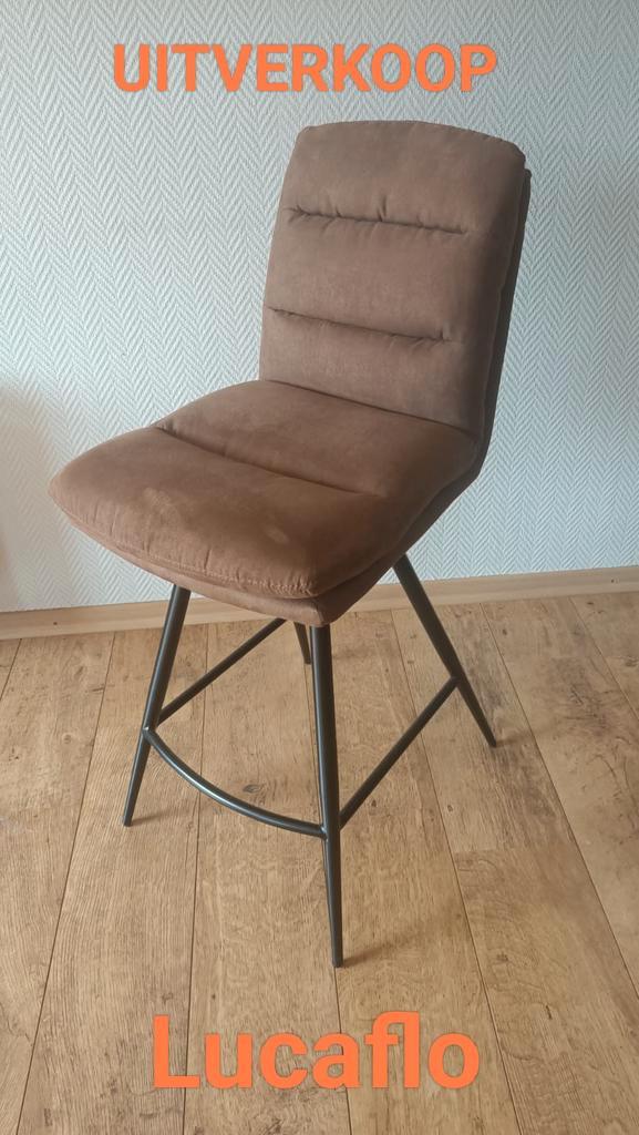Laatste 2 barkruk Harderwijk UITVERKOOP van €199,-, Huis en Inrichting, Barkrukken, Nieuw, 2 krukken, Draaibaar, Ophalen of Verzenden