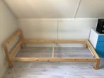 Bedframe 90x200, Huis en Inrichting, Slaapkamer | Bedden, Ophalen, 90 cm, Eenpersoons, Zo goed als nieuw