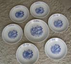 7 delige blauw/witte barbecue borden Brasim Belgium design, Antiek en Kunst, Antiek | Servies los, Verzenden