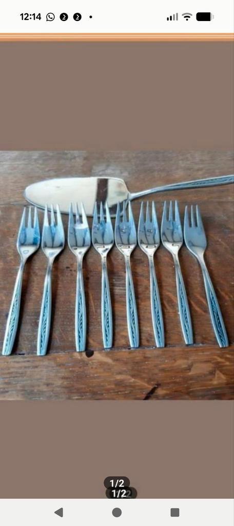 Gero Takje  521 bestekdelen, Huis en Inrichting, Keuken | Bestek, Rvs of Chroom, Vaatwasserbestendig, Ophalen