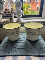 Emaille emmers Aardappelen en Groenten, Ophalen of Verzenden