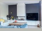 Custom made wand/tv-meubel met of zonder haard te koop!, Ophalen, Zo goed als nieuw