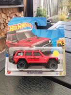 HotWheels '95 Jeep Cherokee rood, Ophalen of Verzenden, Zo goed als nieuw