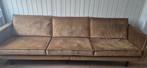 BePureHome Rodeo Bank - 3 Zits - Velvet - Honinggeel/Okergee, Ophalen, 250 tot 300 cm, Driepersoons, 75 tot 100 cm