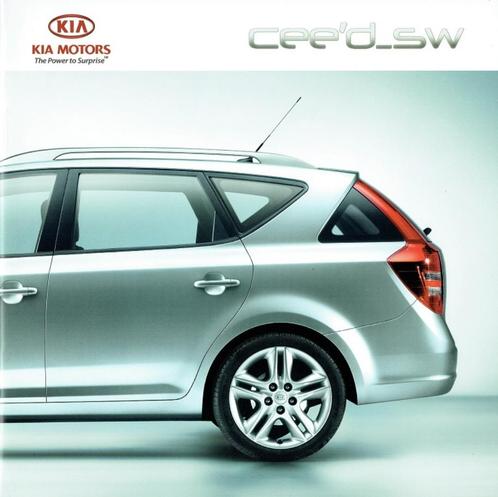 Folder Kia Cee'd SW (Duitse uitgave - 2007), Boeken, Auto's | Folders en Tijdschriften, Zo goed als nieuw, Overige merken, Verzenden