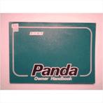 Fiat Panda Instructieboekje 1987 #1 Engels, Ophalen of Verzenden