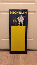 Vintage Michelin Emaille Reclamebord, Ophalen of Verzenden