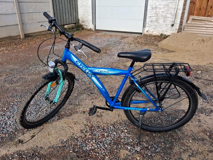 26 inch jongensfiets - Prima staat!, Fietsen en Brommers, Fietsen | Jongens, Gebruikt, 26 inch of meer, Handrem, Versnellingen