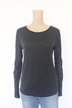 Maison Scotch zwart t-shirt maat 36, ., Zwart, Zo goed als nieuw, Korte mouw