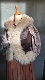 Prachtig Leren Gilet | 100% Shearling / Lammy | bebe, Kleding | Dames, Bodywarmers, Verzenden, Zo goed als nieuw, Maat 36 (S)
