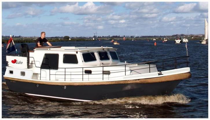 Duetvlet 900 (bj 1996), Watersport en Boten, Motorboten en Motorjachten, Gebruikt, Staal, 9 tot 12 meter, Diesel, 30 tot 50 pk